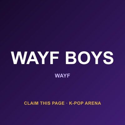 WAYF BOYS