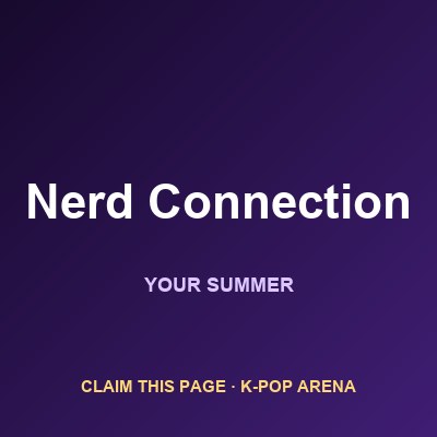 Nerd Connection official photo
