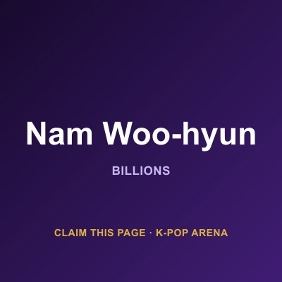 Nam Woo-hyun (INFINITE) official photo